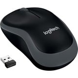 Logitech M185 Ratones, Ratón gris, Ambidextro, Óptico, RF inalámbrico, 1000 DPI, Gris, Minorista