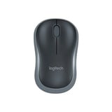Logitech M185 Ratones, Ratón gris, Ambidextro, Óptico, RF inalámbrico, 1000 DPI, Gris, Minorista
