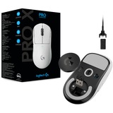 Logitech Pro X Superlight ratón mano derecha RF inalámbrico 25600 DPI, Ratones para gaming blanco, mano derecha, RF inalámbrico, 25600 DPI, 1 ms, Blanco