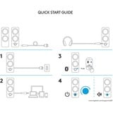 Logitech Z207 Altavoces de ordenador Bluetooth, Altavoces de PC blanco, 2.0 canales, Inalámbrico y alámbrico, 5 W, Blanco