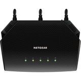 Netgear Nighthawk 4-Stream AX1800 WiFi 6 Router (RAX10) router inalámbrico Gigabit Ethernet Doble banda (2,4 GHz / 5 GHz) Negro negro, Wi-Fi 6 (802.11ax), Doble banda (2,4 GHz / 5 GHz), Ethernet, Negro, Router de sobremesa