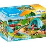 PLAYMOBIL Family Fun Acampar, Juegos de construcción 