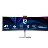 Philips 5000 series 49B2U5900CH/00 LED display 124 cm (48.8") 5120 x 1440 Pixeles Dual QHD LCD Negro, Monitor LED negro/Plateado, 124 cm (48.8"), 5120 x 1440 Pixeles, Dual QHD, LCD, 4 ms, Negro
