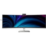 Philips 5000 series 49B2U5900CH/00 pantalla para PC 124 cm (48.8") 5120 x 1440 Pixeles Dual QHD LCD Negro, Monitor LED negro/Plateado, 124 cm (48.8"), 5120 x 1440 Pixeles, Dual QHD, LCD, 4 ms, Negro