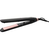 Philips StraightCare Essential BHS378/00, Plancha de pelo negro/rosado