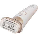 Procter & Gamble Silk-épil 9 BR2-225328 depiladora 40 pinzas Gris, Blanco blanco/Oro rojo, Gris, Blanco, 40 pinzas, MicroGrip, Axila, Back thigh, Bikini, Front thigh, Outer thigh, Outer upper arms, 0,5 mm, Batería