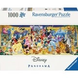Ravensburger Puzzle Panorama - Foto grupal de Disney 