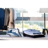 Rowenta DW4320 Plancha vapor-seco Suela Microsteam 300 Láser 2500 W Azul, Plancha a vapor gris oscuro/Azul, Plancha vapor-seco, Suela Microsteam 300 Láser, 2 m, 160 g/min, Azul, 40 g/min