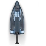 Rowenta DW 4320 D1 Plancha vapor-seco Microsteam 300 Laser 2500 W Azul, Plancha a vapor gris oscuro/Azul, Plancha vapor-seco, Microsteam 300 Laser, 2 m, 160 g/min, Azul, 40 g/min