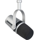 SHURE Micrófono plateado