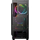 Sharkoon RGB WAVE, Cajas de torre negro