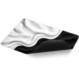 Sharkoon SKILLER SGP35 D1, Almohadilla de ratón para juegos negro/blanco