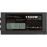 SilverStone ST1500-TI unidad de fuente de alimentación 1500 W 20+4 pin ATX ATX Negro, Fuente de alimentación de PC negro, 1500 W, 90 - 264 V, 1600 W, 47 - 63 Hz, Activo, 120 W