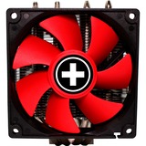 Xilence XC044 sistema de refrigeración para ordenador Procesador Enfriador 9,2 cm Negro, Rojo, Disipador de CPU negro/Rojo, Enfriador, 9,2 cm, 600 RPM, 2200 RPM, 14 dB, 21,8 dB