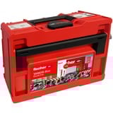 fischer Tacos DuoLine Tanos-Box M173, Pasador gris claro/Rojo