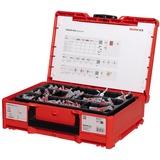 fischer Tacos DuoLine Tanos-Box M173, Pasador gris claro/Rojo