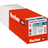 fischer Tornillo para aglomerado PowerFast II 8,0x180 cabeza avellanada TX 