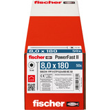 fischer Tornillo para aglomerado PowerFast II 8,0x180 cabeza avellanada TX 