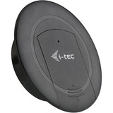 i-tec Built-in Desktop Fast Charger, USB-C PD 3.0 + 3x USB 3.0 QC3.0, 96 W, Fuente de alimentación negro, USB-C PD 3.0 + 3x USB 3.0 QC3.0, 96 W, Interior, Corriente alterna, 12 V, Negro