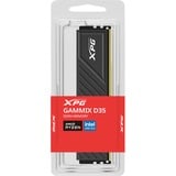 ADATA GAMMIX D35 módulo de memoria 8 GB 1 x 8 GB DDR4 288-pin DIMM, Memoria RAM negro, 8 GB, 1 x 8 GB, DDR4, 3600 MHz, 288-pin DIMM