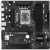 ASRock 90-MXBMT0-A0UAYZ, Placa base negro/Gris