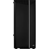 Aerocool Bionic Midi Tower Negro, Cajas de torre negro, Midi Tower, PC, Negro, ATX, micro ATX, Mini-ITX, Acrilonitrilo butadieno estireno (ABS), SPCC, Juego