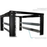 Alphacool Rack de servidor de marco abierto ES 19", Rack, caja de servidor negro