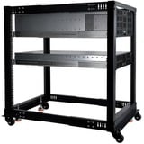Alphacool Rack de servidor de marco abierto ES 19", Rack, caja de servidor negro