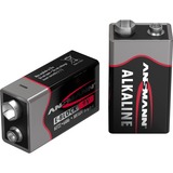 Ansmann 5015591 pila doméstica Batería de un solo uso Alcalino Batería de un solo uso, Alcalino, Negro, Gris, 17,5 mm, 26,5 mm, 48,5 mm