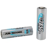 Ansmann 5035092 pila doméstica Níquel-metal hidruro (NiMH), Batería Níquel-metal hidruro (NiMH), 4 pieza(s), 2850 mAh, Plata, 14.5 x 50.5