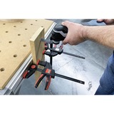 BESSEY 2x abrazadera de mesa de una mano EZR15SET, Gato negro/Rojo