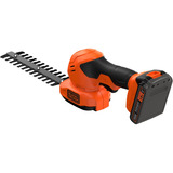 BLACK+DECKER Tijeras de césped y setos a batería BCSS18D1, 18 Voltios, Podadora naranja
