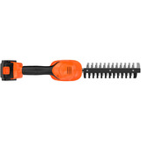 BLACK+DECKER Tijeras de césped y setos a batería BCSS18D1, 18 Voltios, Podadora naranja