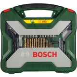 Bosch 2 607 019 331 broca 103 pieza(s), Conjuntos de brocas & puntas verde, Taladro, 1 cm, 25 mm, 3,48 kg, 369 mm, 340 mm