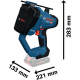 Bosch GGC 18V-12 Professional, 06019M8001, Tijera eléctrica azul/Negro