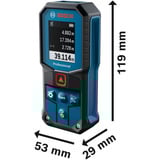 Bosch GLM 40-31 Professional, 0601075000, Telémetro azul/Negro