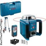 Bosch GRL 400 H Nivel giratorio 400 m 635 nm (< 1 mW), Láser rotativo azul, 400 m, 0,08 mm/m, 5°, 600 RPM, Rojo, 635 nm (< 1 mW)