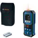Bosch Medidor de distancia láser GLM 40-31 Professional, Telémetro azul/Negro