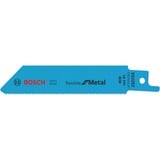 Bosch S 522 EF Hoja de sierra de vaivén Bimetálico 5 pieza(s) Hoja de sierra de vaivén, Metal, Bimetálico, Gris, 1,4 mm, 10 cm