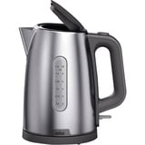 Braun WK 1500 GY tetera eléctrica 1,7 L 2200 W Gris, Acero inoxidable, Hervidor de agua acero fino/Gris, 1,7 L, 2200 W, Gris, Acero inoxidable, Acero inoxidable, Indicador de nivel de agua, Sin cables