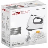 Clatronic Batidora de mano HM 3775 blanco/Gris