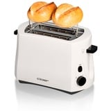 Cloer 331 tostadora 2 rebanada(s) 825 W Blanco blanco, 2 rebanada(s), Blanco, 825 W, 230 V, 0,97 m, 170 x 280 x 180 mm