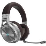 Corsair VIRTUOSO RGB Auriculares Diadema Conector de 3,5 mm Café expreso, Auriculares para gaming plateado oscuro/Marrón, Auriculares, Diadema, Juego, Café expreso, Giratorio, Control deslizante, Multicolor
