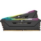 Corsair Vengeance CMH16GX4M2Z3200C16 módulo de memoria 16 GB 2 x 8 GB DDR4 3200 MHz, Memoria RAM negro, 16 GB, 2 x 8 GB, DDR4, 3200 MHz, 288-pin DIMM