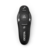 DICOTA Pin Point apuntador inalámbricos RF Negro, Presentador negro, RF, USB, 10 m, Negro