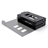 DeLOCK Marco intercambiable Slim Bay para 2 x 2,5″ U.2 NVMe SSD, Caja de unidades 