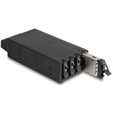 DeLOCK Marco intercambiable Slim Bay para 4 x M.2 NVMe SSD con conexión Slim SAS SFF-8654, Chasis intercambiable 