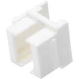 Digitus Adaptador Keystone LC para panel de parcheo, Bastidor de instalación blanco