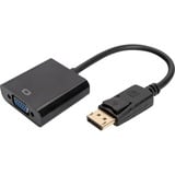 Digitus Adaptador / Convertidor DisplayPort > VGA HD15 negro
