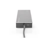 Digitus Concentrador para oficina USB 3.0, 7 puertos, Hub USB 7 puertos, USB 3.2 Gen 1 (3.1 Gen 1) Type-A, USB 3.2 Gen 1 (3.1 Gen 1) Type-A, 5000 Mbit/s, Gris, Aluminio, 1 m